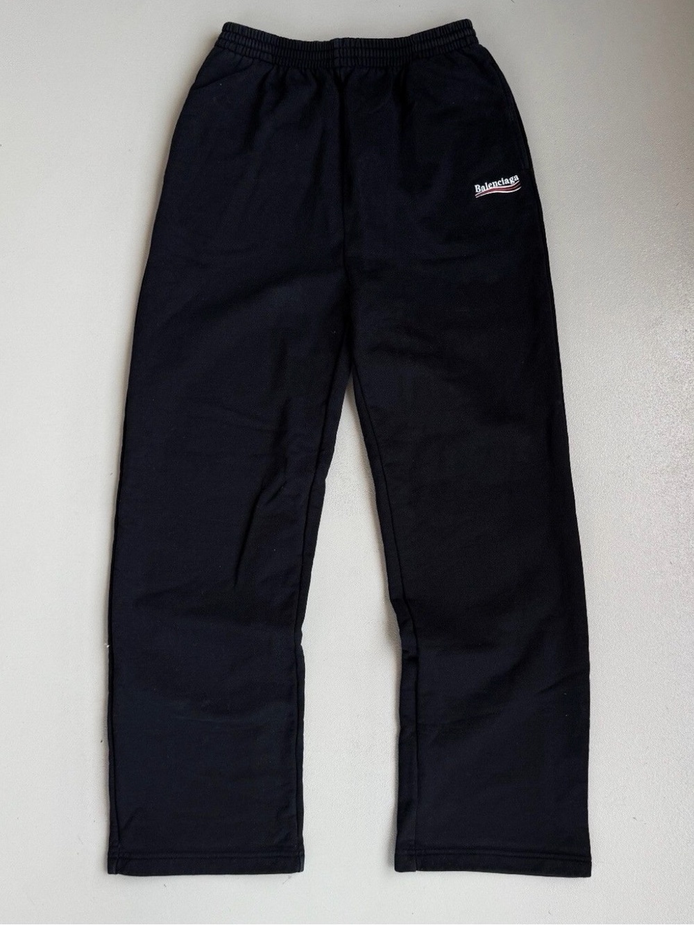 Balenciaga Black Men's Logo Sweatpants